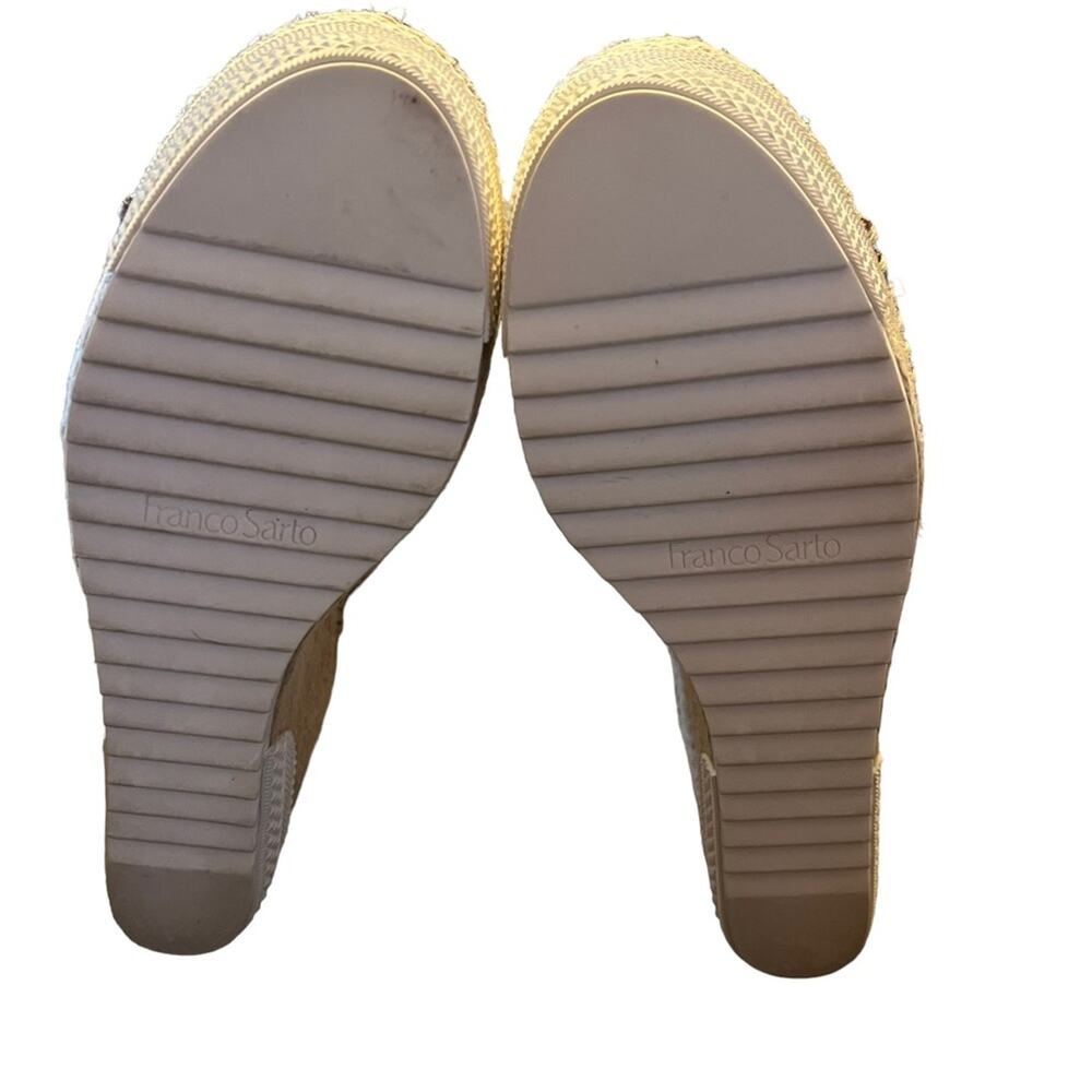Franco Sarto Nora Espadrilles Brown Snake Print NEW Size 9 - Picture 9 of 10